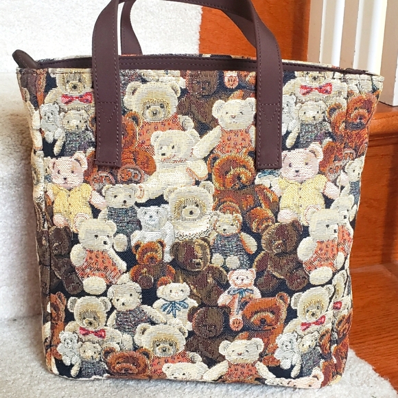 Bags Ravi Ravi Yamatoya Teddy Bear Tapestry Bag Poshmark